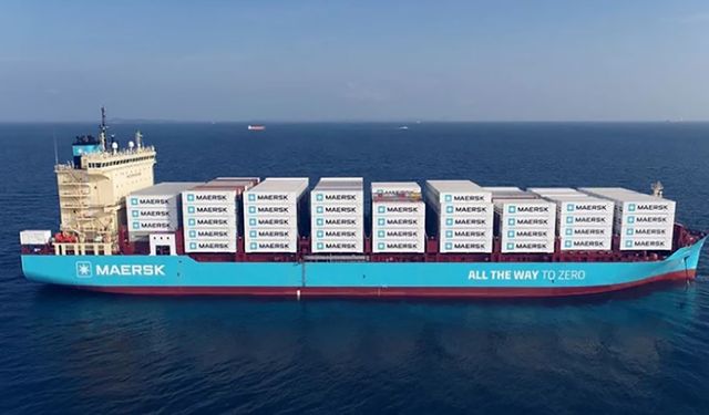 Maersk, konteynerlerin yüzde 3'ünü yeşil yakıtla taşıyor
