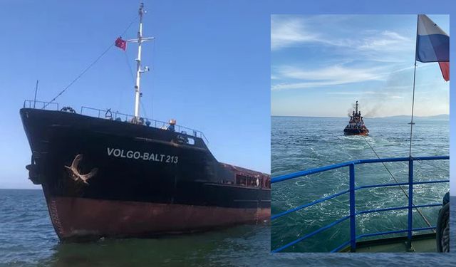 Mudanya açıklarında 3 gün önce karaya oturan gemi kurtarıldı