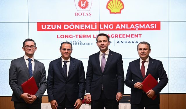 BOTAŞ ve Shell’den 10 yıllık LNG anlaşması