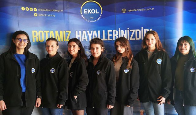 Ekol Denizcilik Eğitim Kursu’nda eğitim alan kadın denizcilerin sayısı artıyor