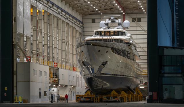 Türkiye mega yat üretiminde dünyada 2. sırada