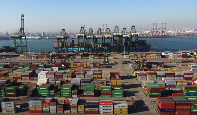 Tianjin Limanı'ndan konteyner kapasitesinde 2035 hedefi
