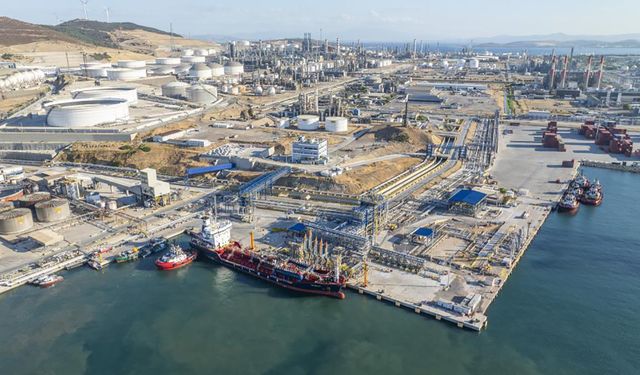 Petkim'de iskele çalışmaları tamamlandı