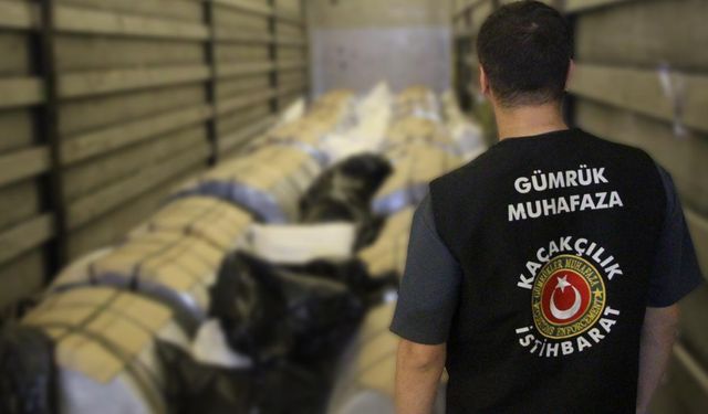 Limanlara kaçak sigara ve uyuşturucu operasyonu