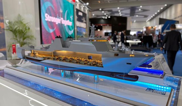 STM'nin ‘Çok Maksatlı Destek Gemisi' görücüye çıktı