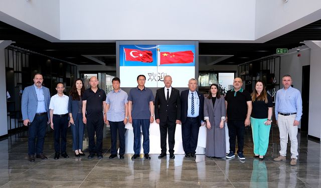 Çinli heyetten Mersin OSB'ye ziyaret