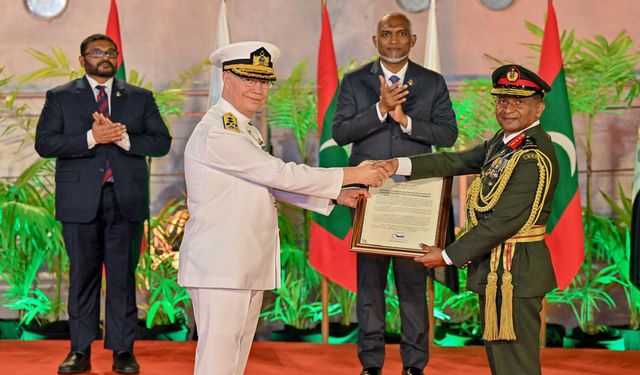 TCG Volkan gemisi Maldivler envanterinde