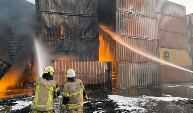 Aliağa Limanı'nda yangın