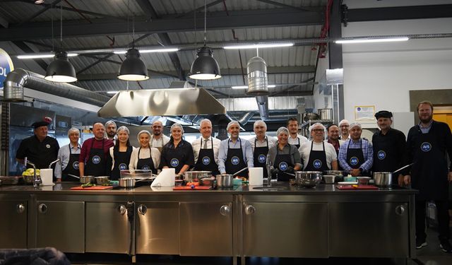 KOSDER yönetimi, Ekol Denizcilik atölyesinde Karadeniz lezzetleriyle buluştu