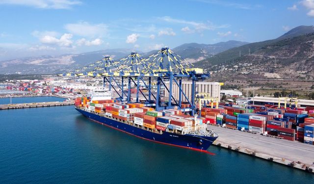 Hatay 9 aylık ihracatta Doğu Akdeniz'in lideri