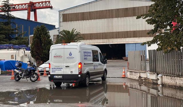 Hayatını kaybeden işçinin cenazesi Adli Tıp Kurumu’na kaldırıldı