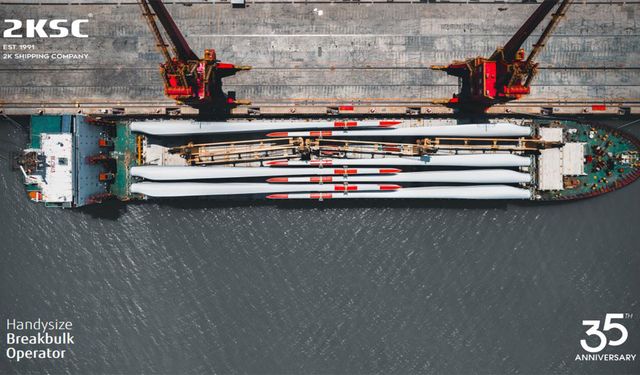 2K Denizcilik, Global Multipurpose & Heavylift operatörleri arasında ilk 20’de