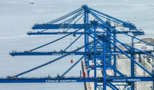 Cosco Shipping Ports'un konteyner hacminde artış