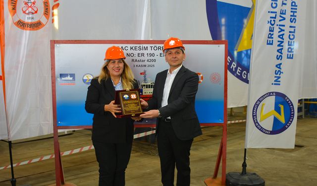 Ereğli Gemi, Kıyı Emniyeti'nin refakat römorkörlerinin inşasına başladı