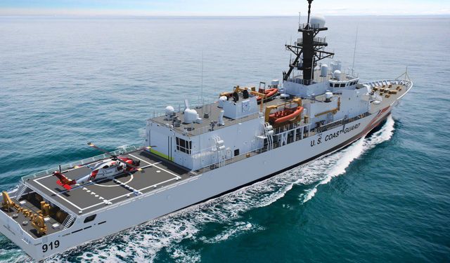 Austal USA, ilk açık deniz devriye gemisinin omurgasını döşedi