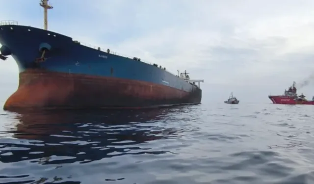 Saldırıya uğrayan Virat gemisi İstanbul açıklarında