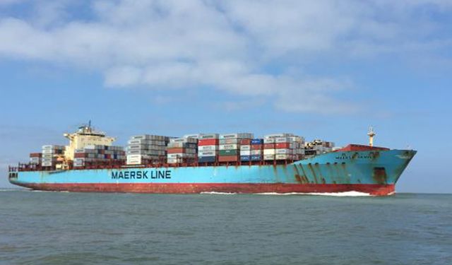 Maersk gemisi ikinci kez Kızıldeniz geçişini gerçekleştirdi