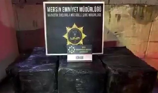 Mersin Limanı'nda kokain operasyonu