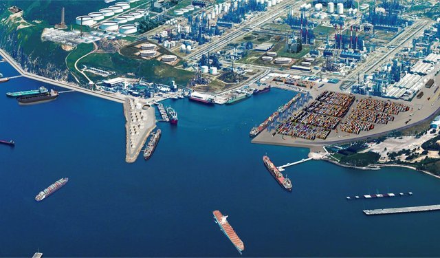 Aliağa limanları dış ticaretin yüzde 5,5’ini tek başına gerçekleştirdi