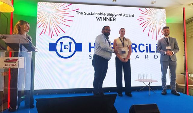 Hicri Ercili Shipyard ve Norden Shipyard’a ‘Sürdürülebilir Tersane Ödülü’