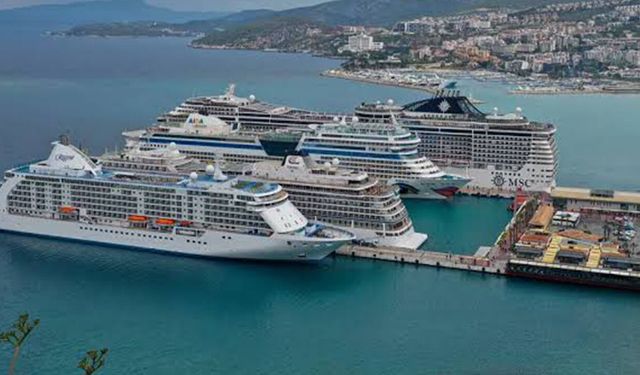 Kruvaziyer turizminde 14 yılın mayıs rekoru