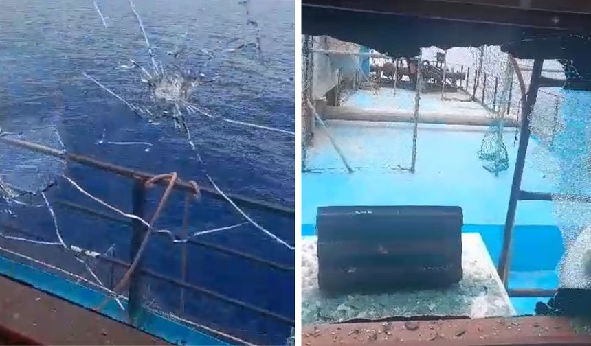 Türk balıkçı teknesine saldırı