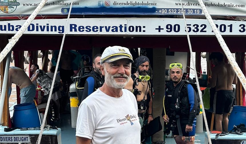 Su altı cennetinin Fethiye’deki adresi: Divers Delight