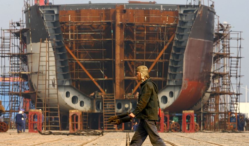 Çin’in gemi üretimi yüzde 16,9 arttı