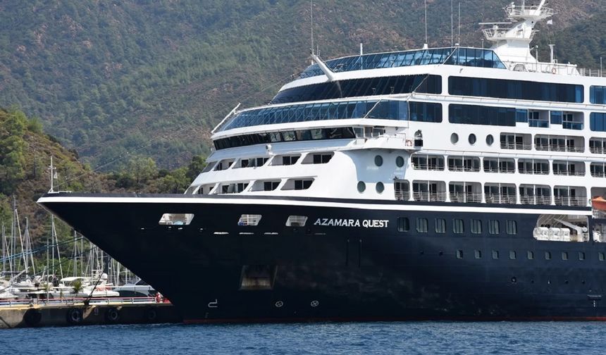 Azamara Quest, Muğla'ya demirledi