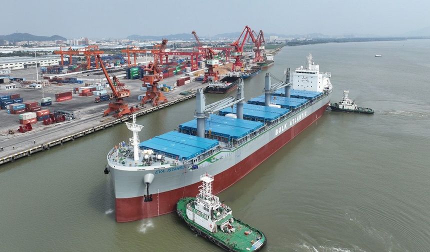 Bulk Atlantik, son gemisine 'Eva Istanbul' adını verdi
