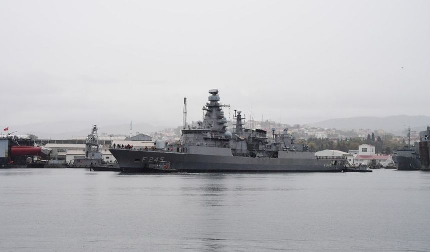 TCG Oruçreis ilk kontrol seyrini gerçekleştirdi