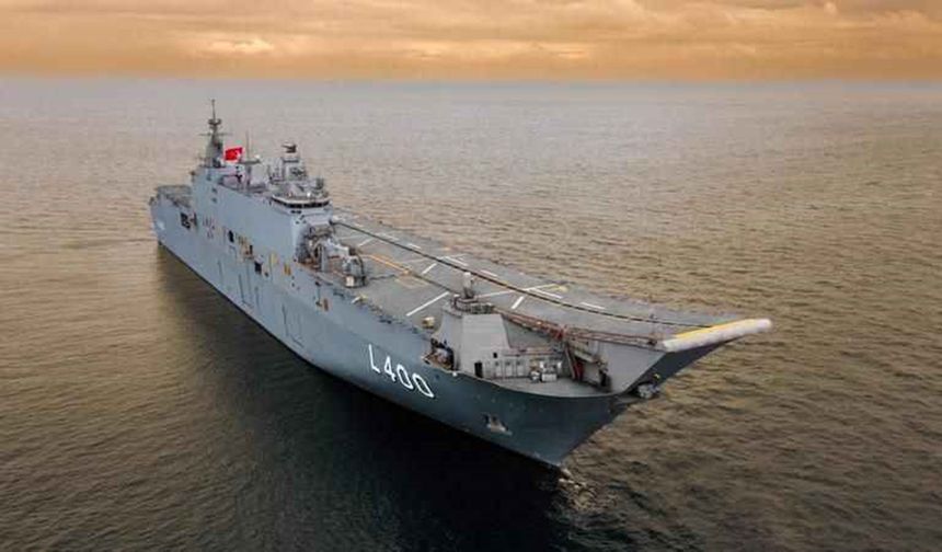 TCG Anadolu İzmit Körfezi'ne demirleyecek