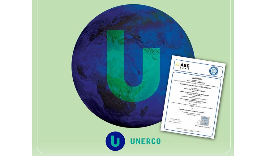 UNERCO, ISCC sertifikasını aldı