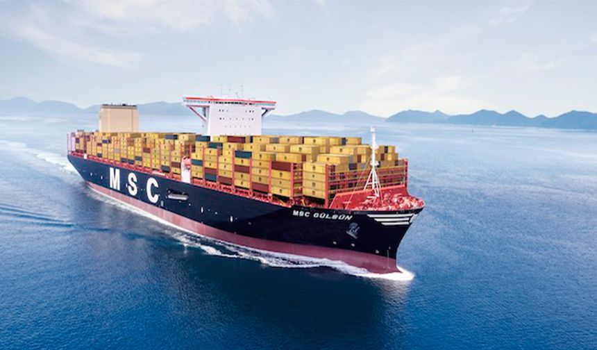 MSC küresel konteyner gemisi kapasitesinde yüzde 20'lik rekor paya ulaştı