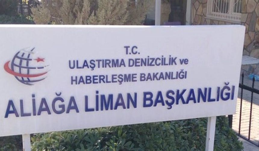 Aliağa Liman Başkanlığında rüşvet operasyonu