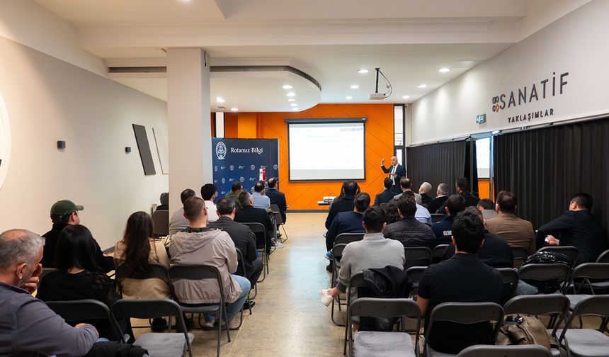 'Rotamız Bilgi' seminerinde sera gazı salımı ve enerji verimliliği ele alındı