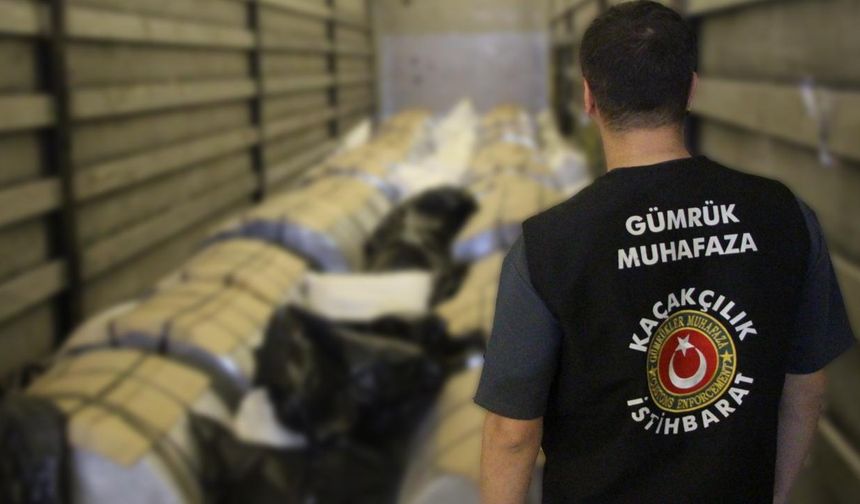 Limanlara kaçak sigara ve uyuşturucu operasyonu