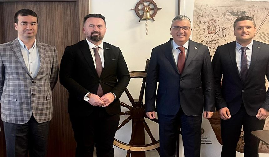 KTÜ DUİM Mezunları Derneği’nden Durmuş Ünüvar’a ziyaret