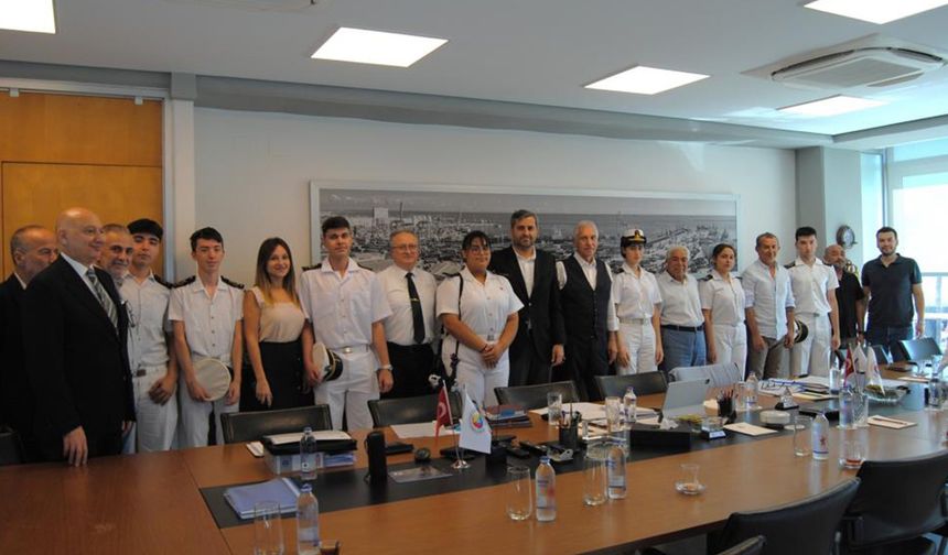 Genç denizciler Erasmus stajı için İtalya yolcusu