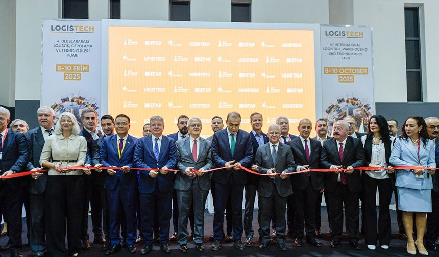 Lojistik sektörünün buluşma noktası Logistech Fuarı başladı
