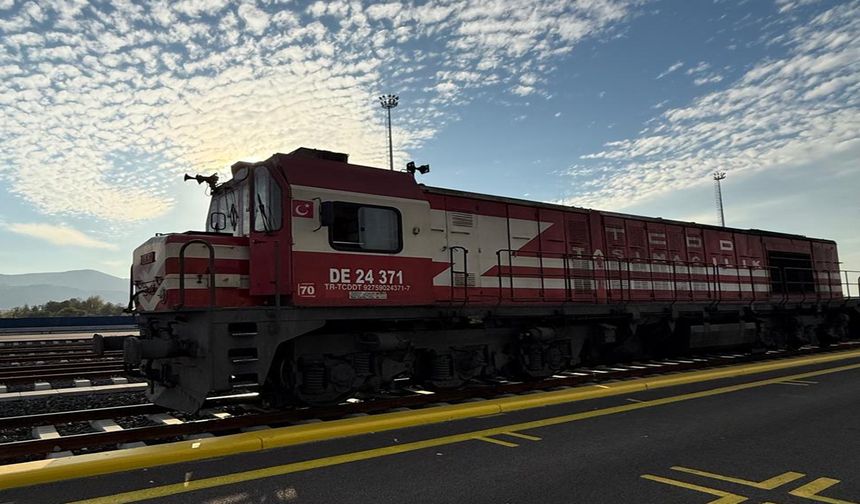 Railport’tan ilk tren çıkışı gerçekleşti