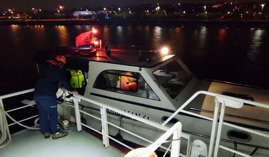 Yenikapı'da tekne arızası