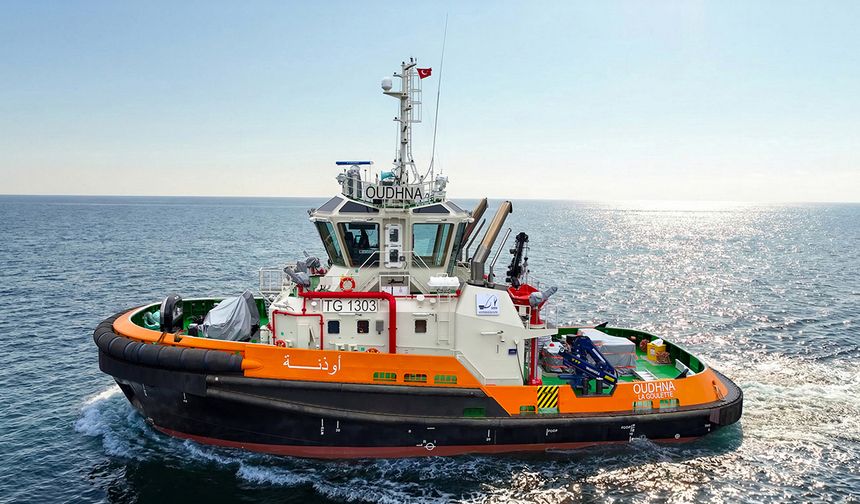 Med Marine, Tunus filosunun üçüncü gemisi ‘OUDHNA’yı teslim etti