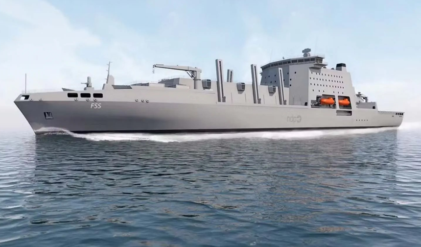 İngiltere, yeni nesil FSS destek gemilerinin inşasına başladı