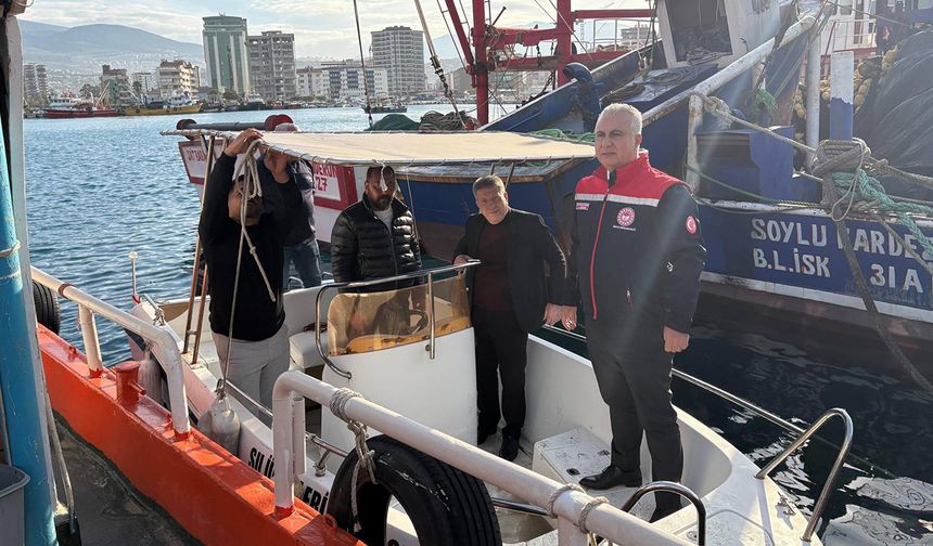 İskenderun balıkçı barınağında denetim gerçekleştirildi