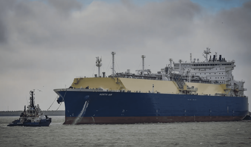 LNG Taşıyıcısı geri dönmek zorunda kaldı