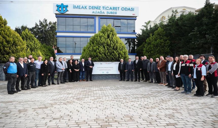 Aliağa Körfezi Mavi dönüşüm projesi tanıtım toplantısı gerçekleştirildi