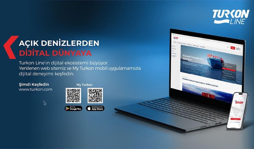 Turkon Line yenilenen web sitesi ile dijital deneyimini güçlendiriyor