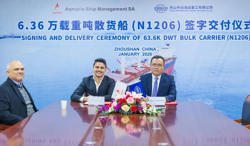 Türkiye’den yeni kurulan bir şirket Çin’de ultramax bulker siparişi verdi
