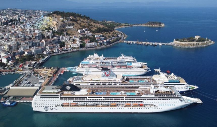 Kruvaziyer yolcu sayısı 2 milyonu aştı